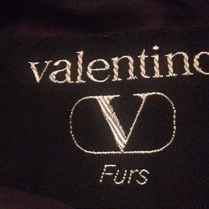 Valentino Vintage Full Length Mink Coat